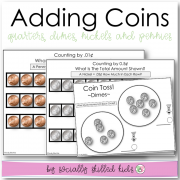 Adding Coins | Identifying and Adding Coins For Automaticity